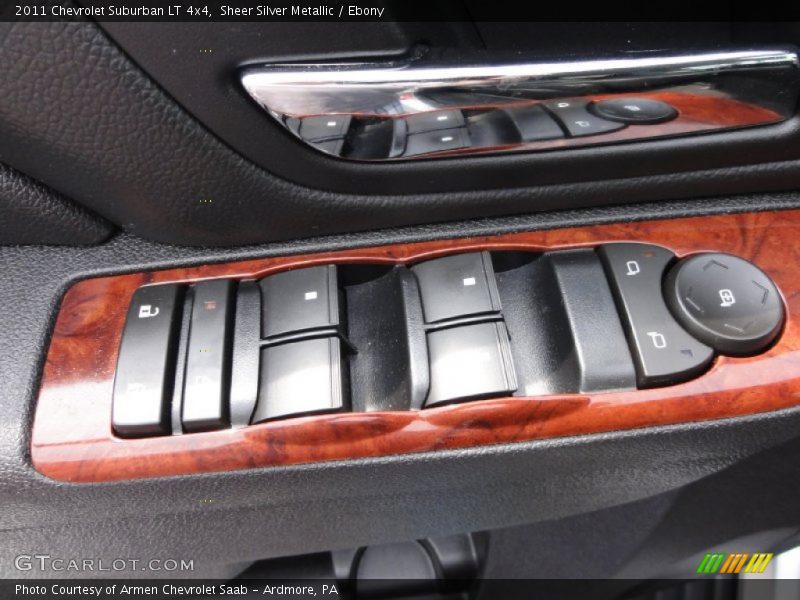 Sheer Silver Metallic / Ebony 2011 Chevrolet Suburban LT 4x4