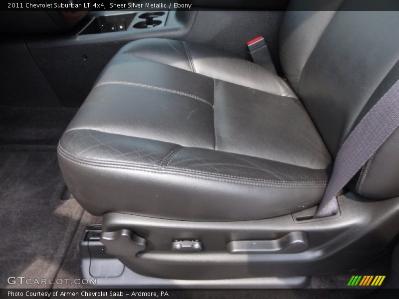 Sheer Silver Metallic / Ebony 2011 Chevrolet Suburban LT 4x4