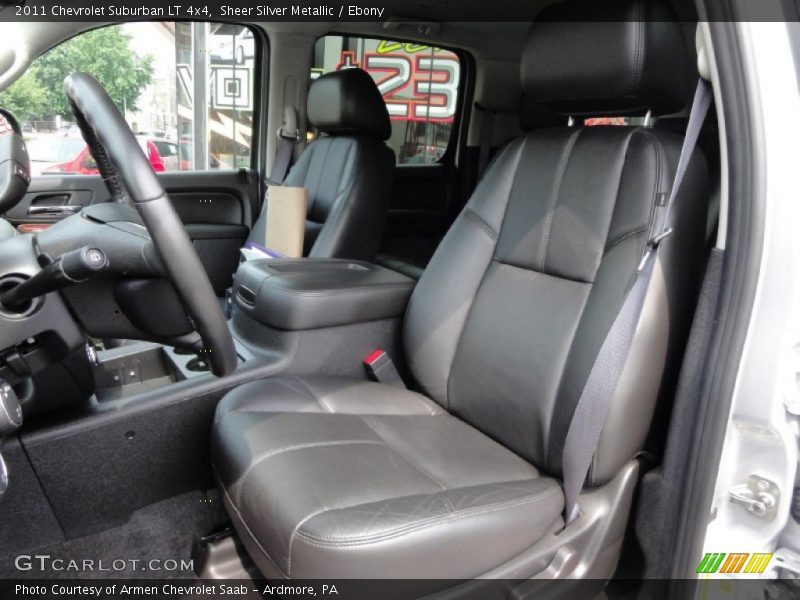 Sheer Silver Metallic / Ebony 2011 Chevrolet Suburban LT 4x4