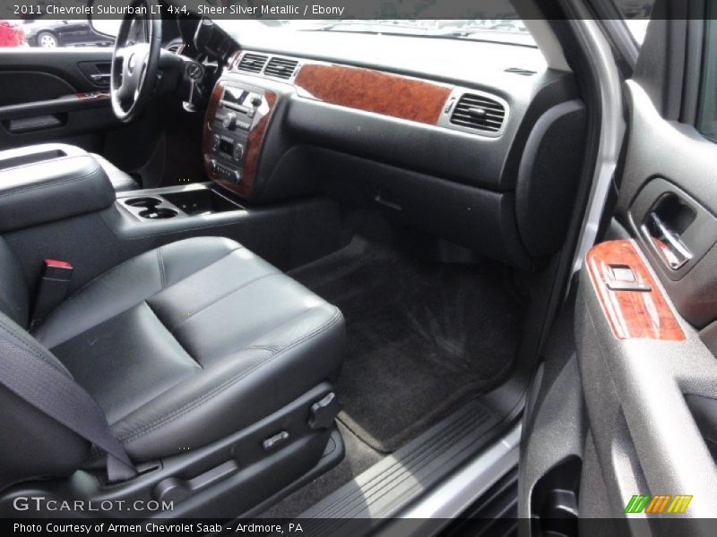 Sheer Silver Metallic / Ebony 2011 Chevrolet Suburban LT 4x4