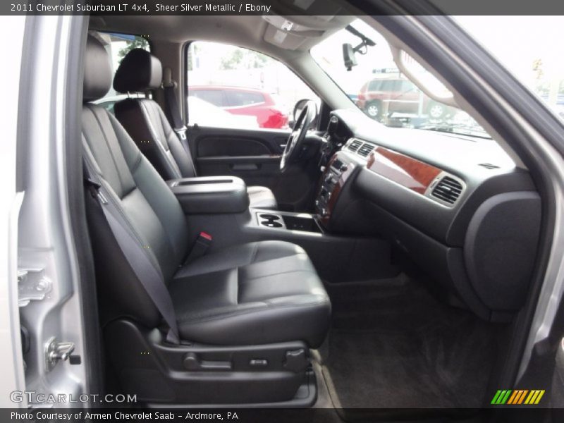 Sheer Silver Metallic / Ebony 2011 Chevrolet Suburban LT 4x4