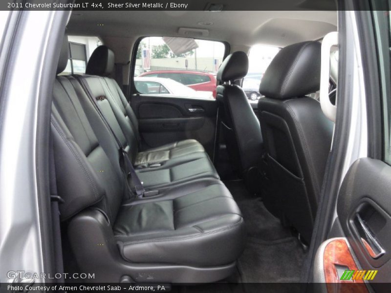 Sheer Silver Metallic / Ebony 2011 Chevrolet Suburban LT 4x4
