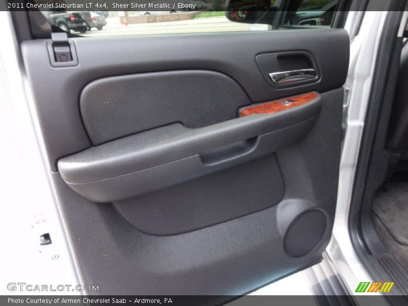 Sheer Silver Metallic / Ebony 2011 Chevrolet Suburban LT 4x4