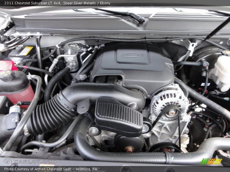Sheer Silver Metallic / Ebony 2011 Chevrolet Suburban LT 4x4