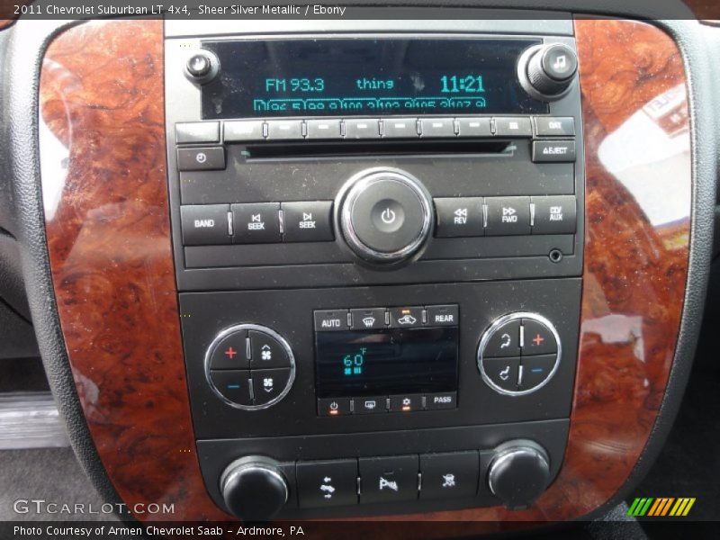 Sheer Silver Metallic / Ebony 2011 Chevrolet Suburban LT 4x4