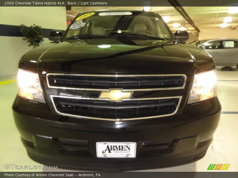 Black / Light Cashmere 2009 Chevrolet Tahoe Hybrid 4x4