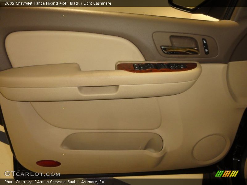 Black / Light Cashmere 2009 Chevrolet Tahoe Hybrid 4x4