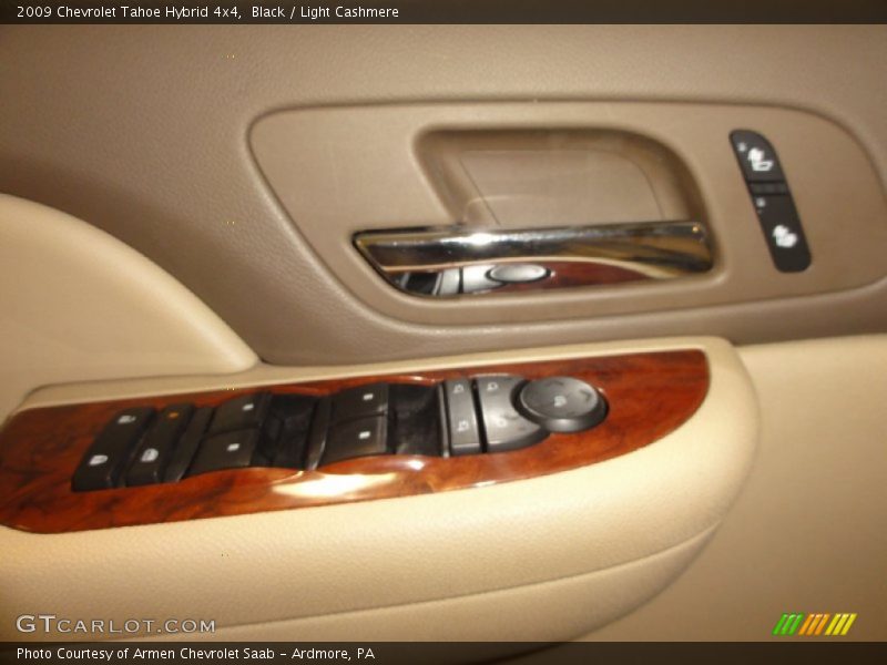 Black / Light Cashmere 2009 Chevrolet Tahoe Hybrid 4x4