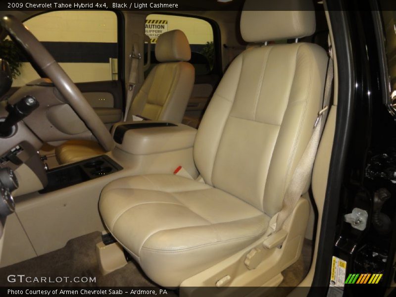 Black / Light Cashmere 2009 Chevrolet Tahoe Hybrid 4x4
