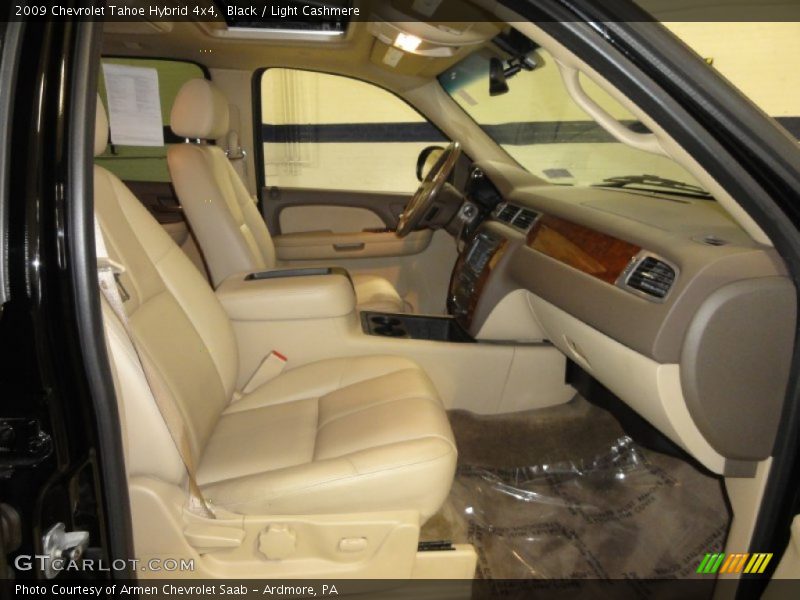 Black / Light Cashmere 2009 Chevrolet Tahoe Hybrid 4x4