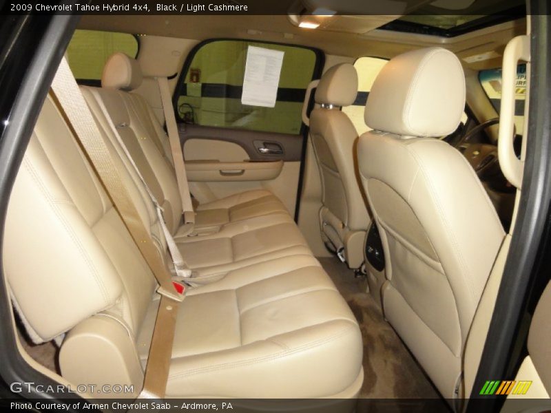 Black / Light Cashmere 2009 Chevrolet Tahoe Hybrid 4x4