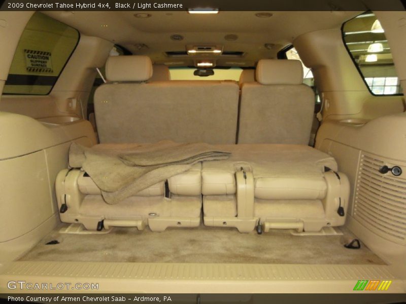 Black / Light Cashmere 2009 Chevrolet Tahoe Hybrid 4x4