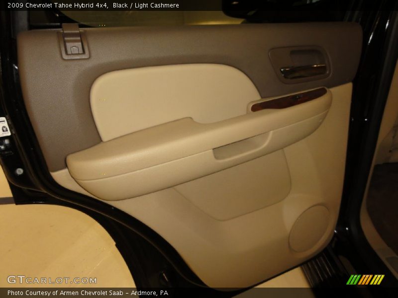 Black / Light Cashmere 2009 Chevrolet Tahoe Hybrid 4x4
