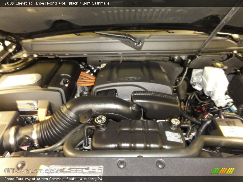 Black / Light Cashmere 2009 Chevrolet Tahoe Hybrid 4x4