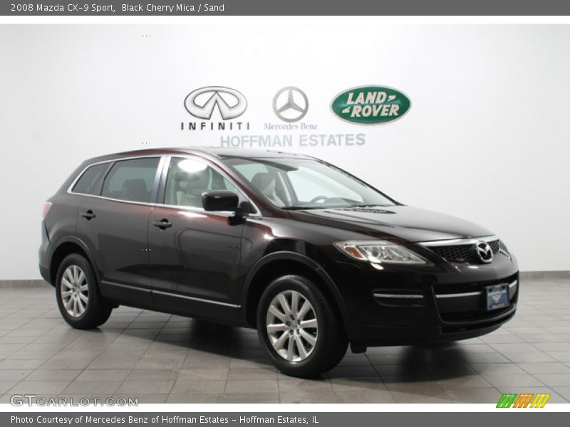 Black Cherry Mica / Sand 2008 Mazda CX-9 Sport