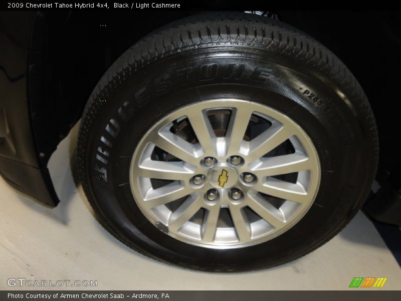 Black / Light Cashmere 2009 Chevrolet Tahoe Hybrid 4x4
