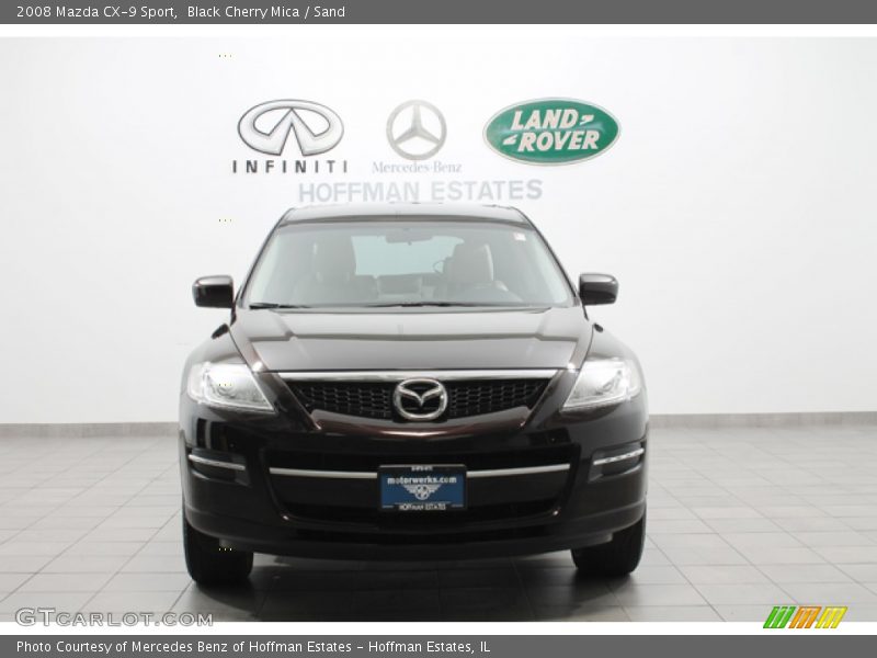 Black Cherry Mica / Sand 2008 Mazda CX-9 Sport