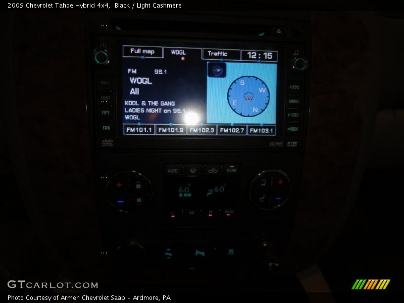 Black / Light Cashmere 2009 Chevrolet Tahoe Hybrid 4x4