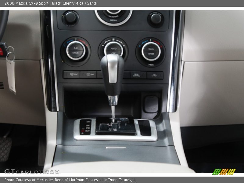 Black Cherry Mica / Sand 2008 Mazda CX-9 Sport