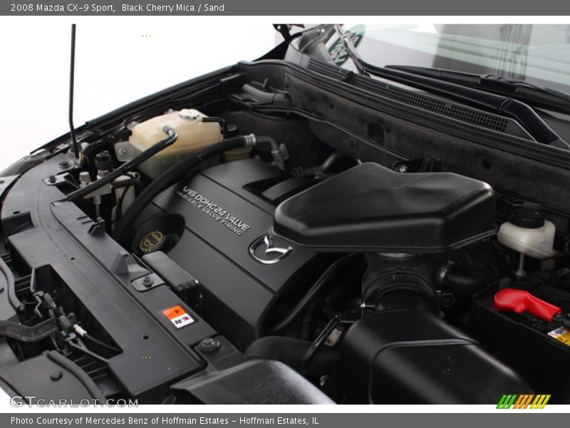 Black Cherry Mica / Sand 2008 Mazda CX-9 Sport
