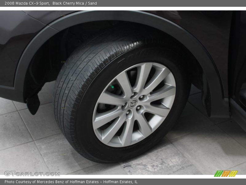 Black Cherry Mica / Sand 2008 Mazda CX-9 Sport