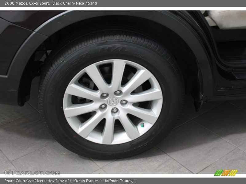 Black Cherry Mica / Sand 2008 Mazda CX-9 Sport