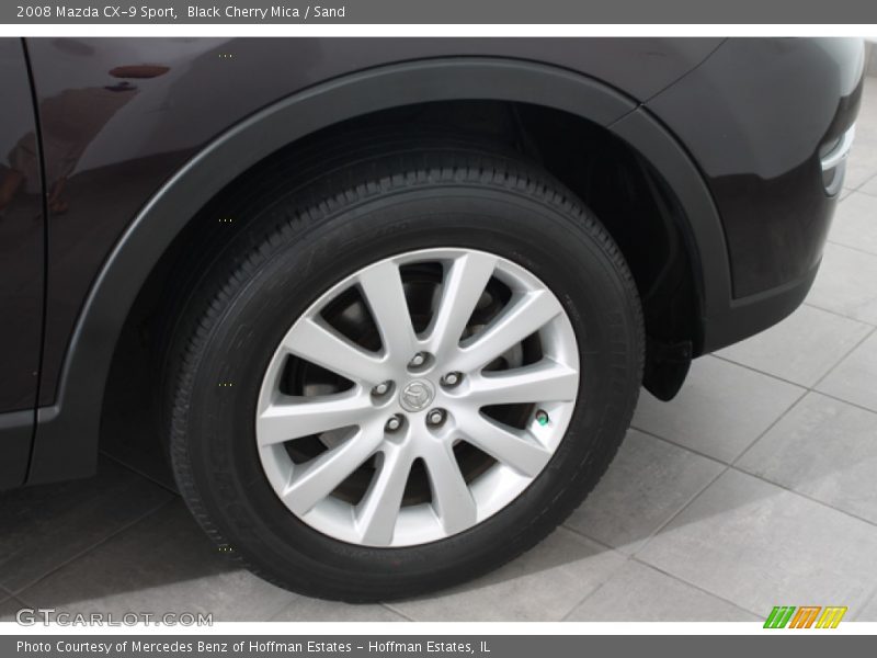 Black Cherry Mica / Sand 2008 Mazda CX-9 Sport