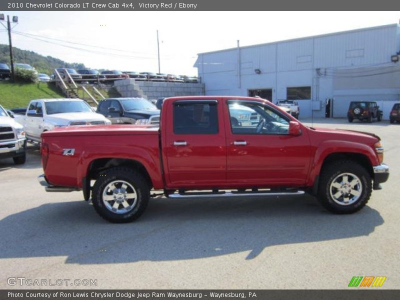 Victory Red / Ebony 2010 Chevrolet Colorado LT Crew Cab 4x4