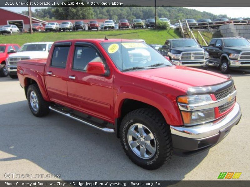 Victory Red / Ebony 2010 Chevrolet Colorado LT Crew Cab 4x4