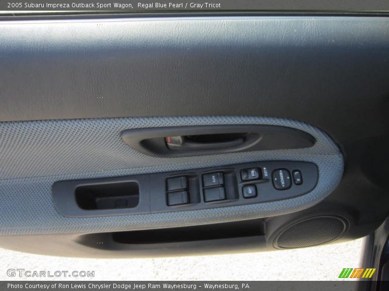 Regal Blue Pearl / Gray Tricot 2005 Subaru Impreza Outback Sport Wagon