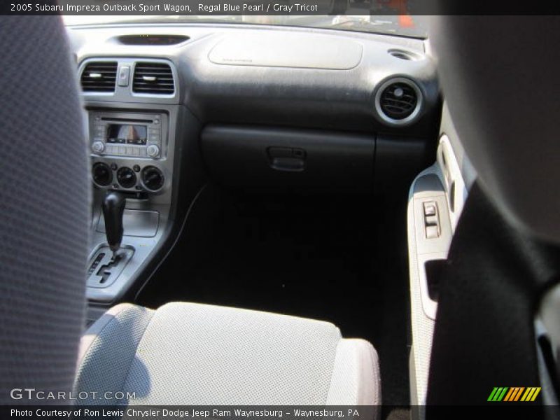 Regal Blue Pearl / Gray Tricot 2005 Subaru Impreza Outback Sport Wagon