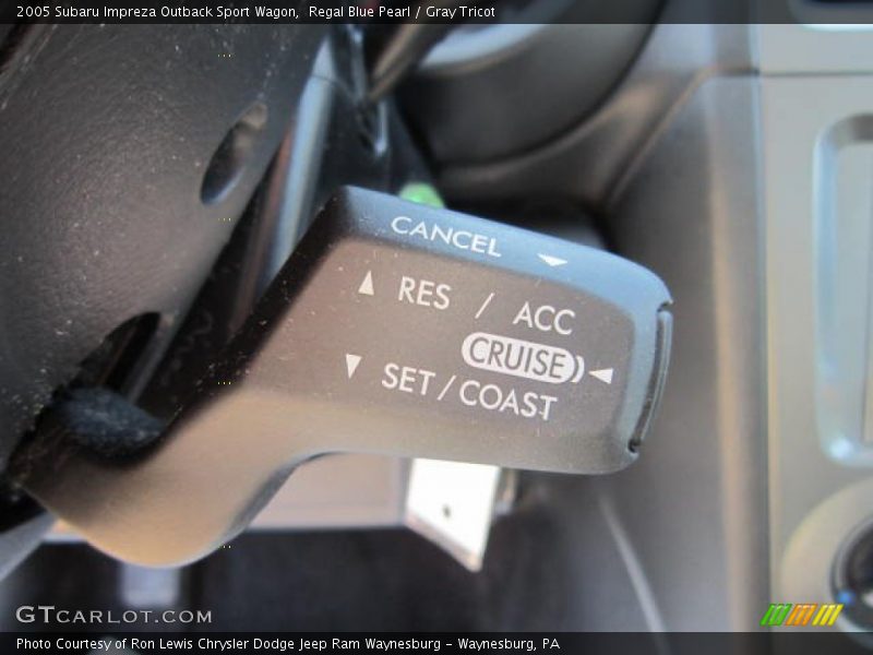Regal Blue Pearl / Gray Tricot 2005 Subaru Impreza Outback Sport Wagon