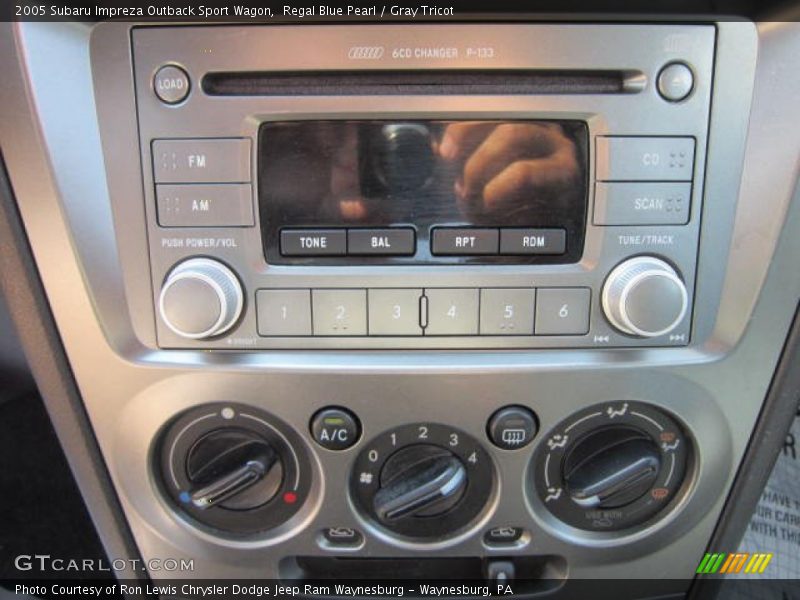 Regal Blue Pearl / Gray Tricot 2005 Subaru Impreza Outback Sport Wagon