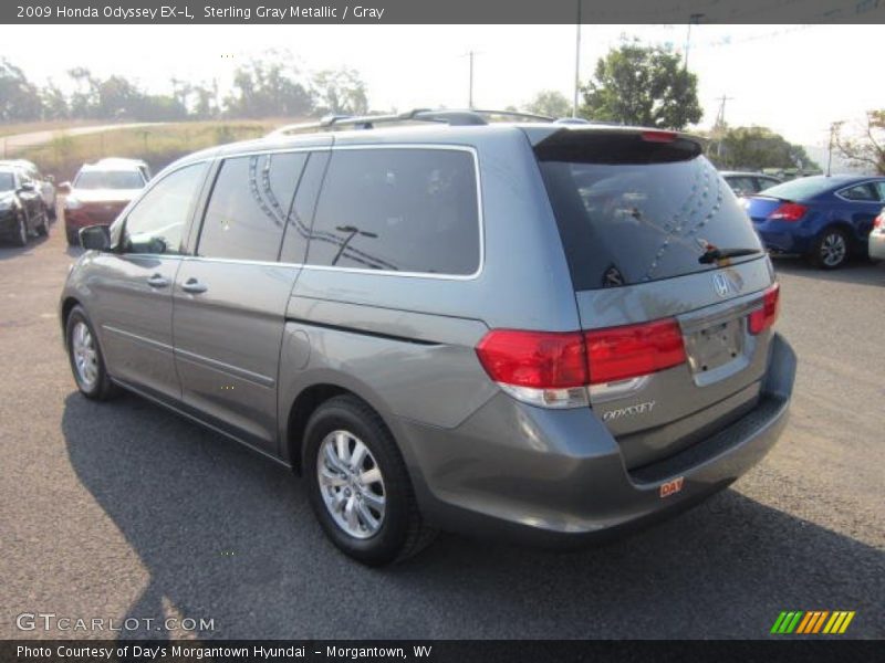 Sterling Gray Metallic / Gray 2009 Honda Odyssey EX-L