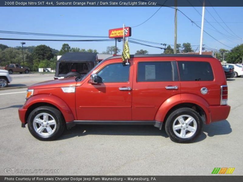  2008 Nitro SXT 4x4 Sunburst Orange Pearl
