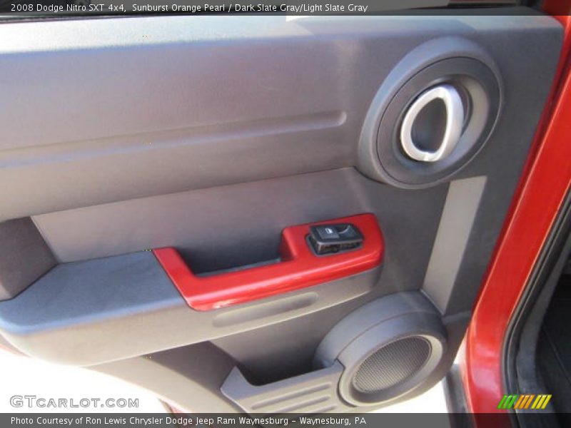 Sunburst Orange Pearl / Dark Slate Gray/Light Slate Gray 2008 Dodge Nitro SXT 4x4