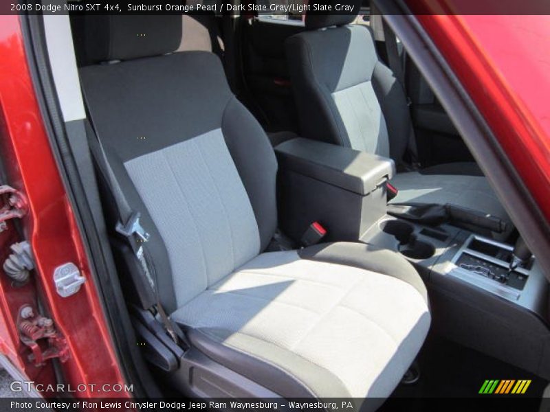 Sunburst Orange Pearl / Dark Slate Gray/Light Slate Gray 2008 Dodge Nitro SXT 4x4