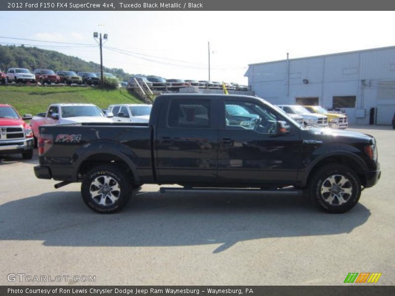Tuxedo Black Metallic / Black 2012 Ford F150 FX4 SuperCrew 4x4