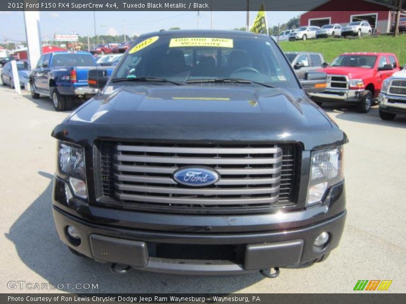 Tuxedo Black Metallic / Black 2012 Ford F150 FX4 SuperCrew 4x4