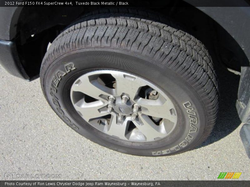 Tuxedo Black Metallic / Black 2012 Ford F150 FX4 SuperCrew 4x4