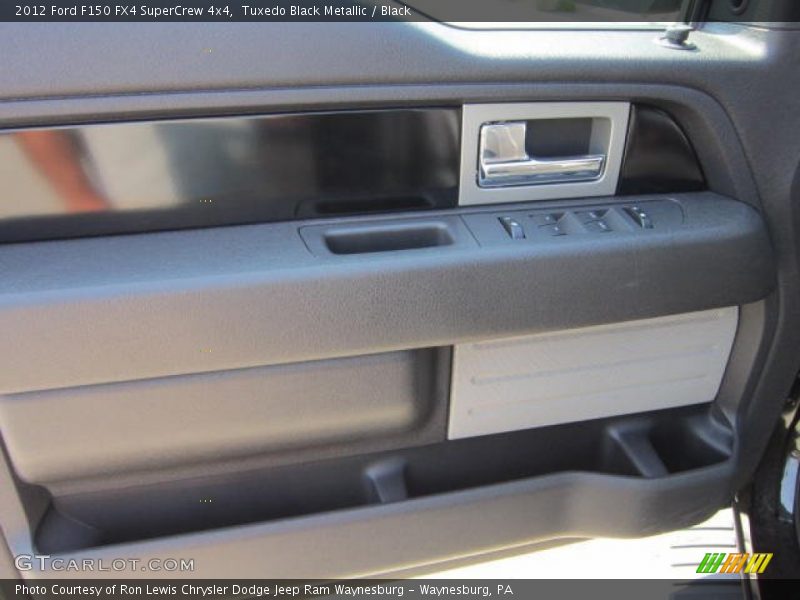 Tuxedo Black Metallic / Black 2012 Ford F150 FX4 SuperCrew 4x4