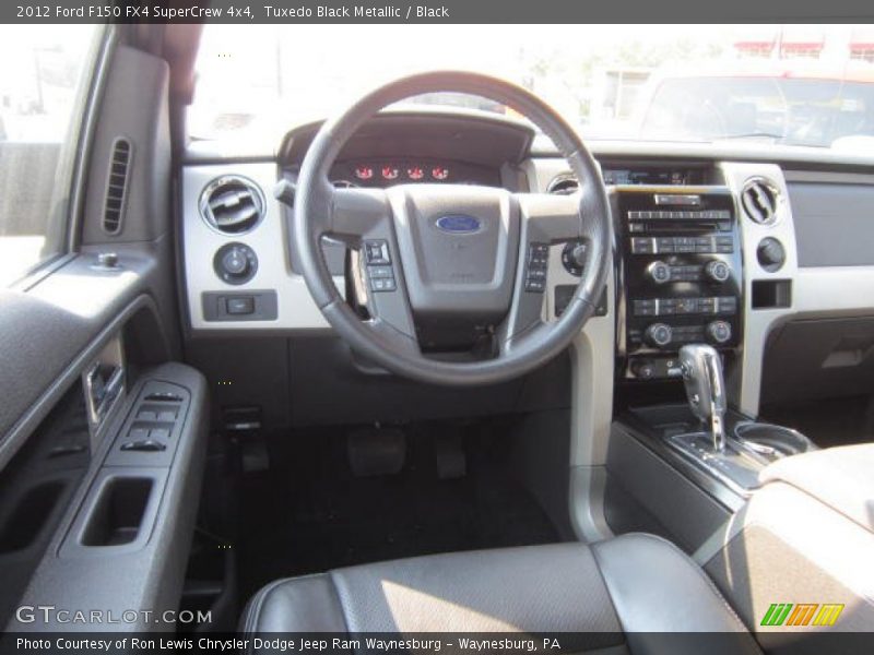 Tuxedo Black Metallic / Black 2012 Ford F150 FX4 SuperCrew 4x4