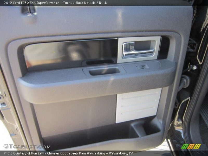 Tuxedo Black Metallic / Black 2012 Ford F150 FX4 SuperCrew 4x4