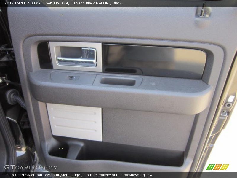Tuxedo Black Metallic / Black 2012 Ford F150 FX4 SuperCrew 4x4