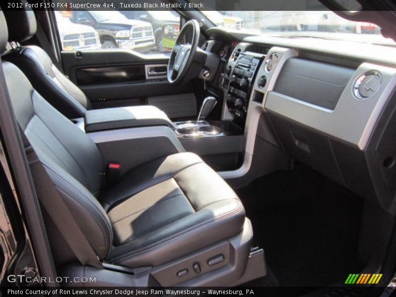 Tuxedo Black Metallic / Black 2012 Ford F150 FX4 SuperCrew 4x4