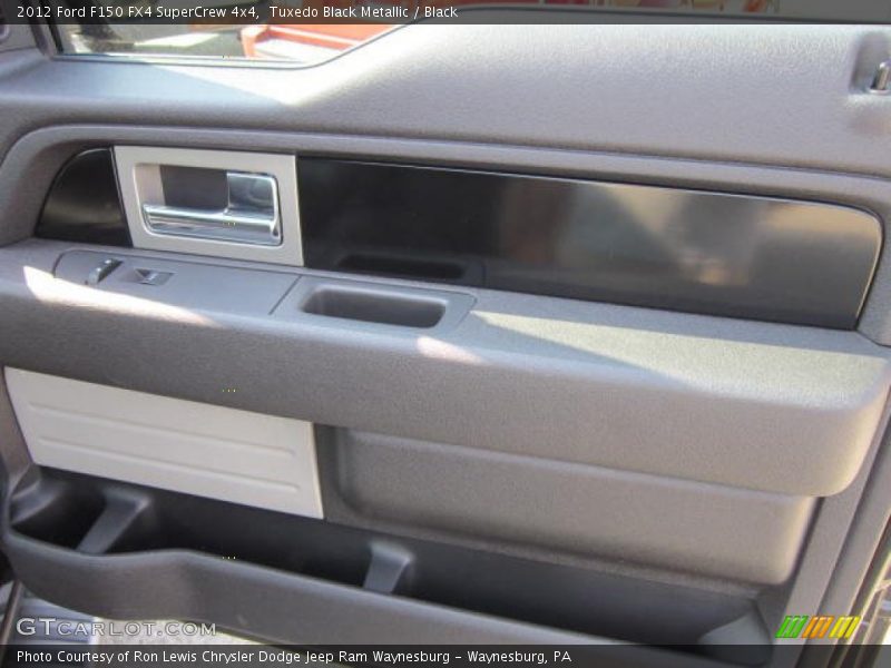 Tuxedo Black Metallic / Black 2012 Ford F150 FX4 SuperCrew 4x4