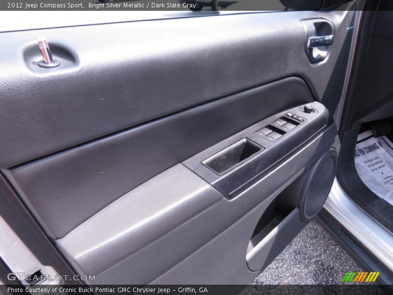 Bright Silver Metallic / Dark Slate Gray 2012 Jeep Compass Sport
