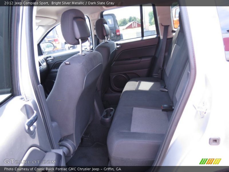 Bright Silver Metallic / Dark Slate Gray 2012 Jeep Compass Sport