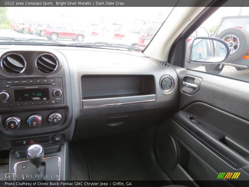 Bright Silver Metallic / Dark Slate Gray 2012 Jeep Compass Sport