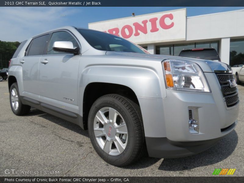 Quicksilver Metallic / Jet Black 2013 GMC Terrain SLE